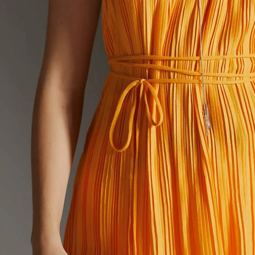 Anthropologie Braided Goddess Halter Top - Picture 4 of 10